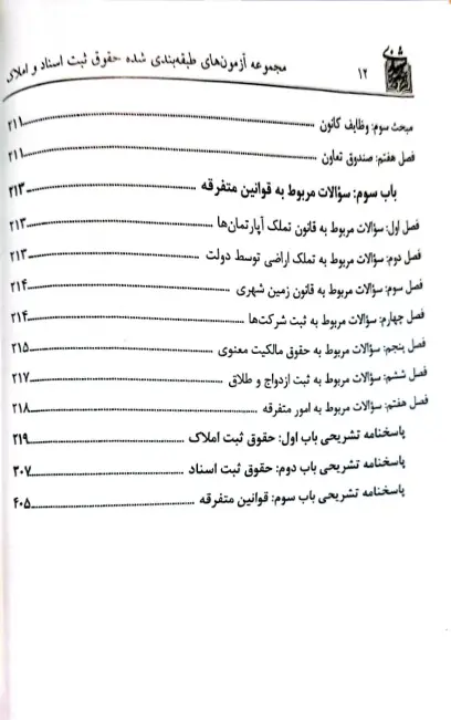 کتاب تست حقوق ثبت دکتر مجید سوهانی