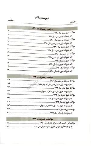 مجموعه آزمون های مرکز وکلا قوه قضائیه ( انتشارات توازن)