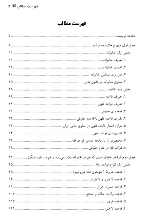 قواعد فقه خانواده فهیمه ملک زاده