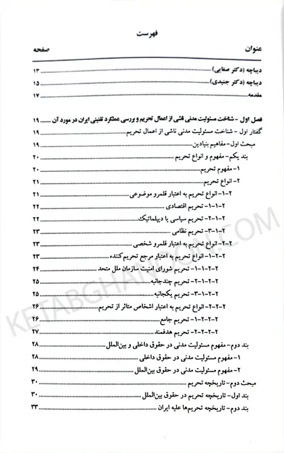 مسئولیت مدنی ناشی از اعمال تحریم ها