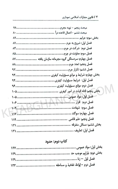 مجموعه کتاب های نموداری قانون مجازات اسلامی