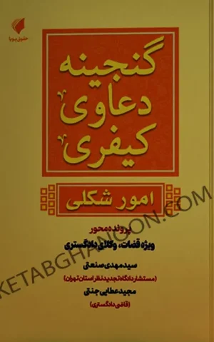 کتاب گنجینه دعاوی کیفری (امور شکلی)